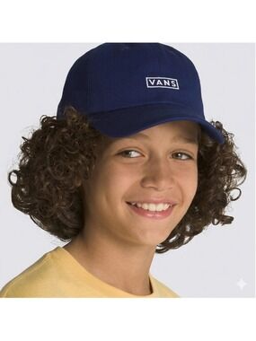 NEW Vans Easy Box Kids Adjustable Royal Blue Hat